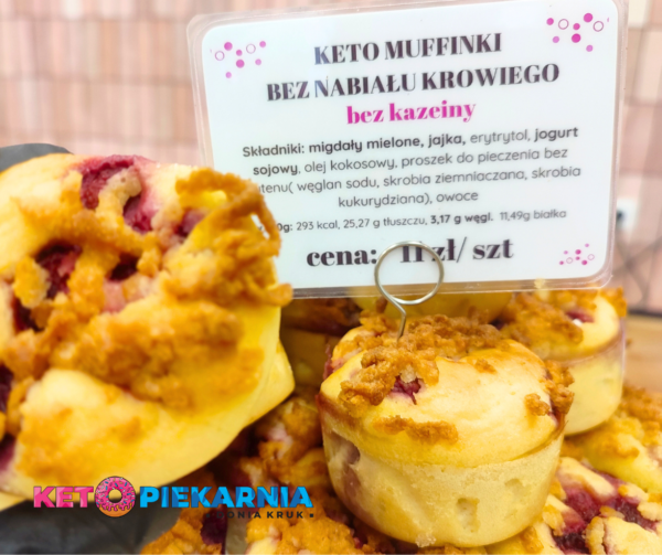 KETO muffina bez kazeiny