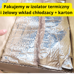 Keto pierogi z kapustą kiszoną i grzybami 1200g świeże